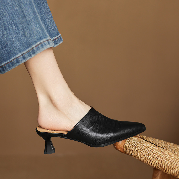 womens-pointed-toe-chunky-heel-slippers-with-pigskin-lining-style-o-html_4 Women's Pointed Toe Chunky Heel Slippers with Pigskin Lining - Style o.html